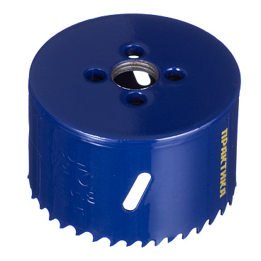 Коронка биметаллическая Практика (036-025) универсальная d68 мм