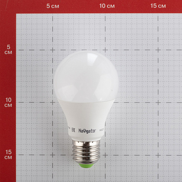 Лампа светодиодная Navigator E27 4000К 10 Вт 800 Лм 24-48 В груша A60 матовая