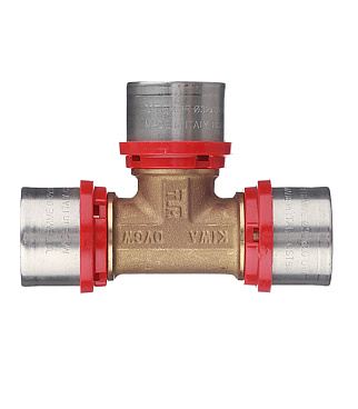 Тройник Tiemme 32(пресс) х 32(пресс) х 32(пресс)