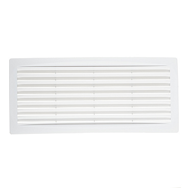 Решетка вентиляционная пластиковая переточная Era ДП 300х135 мм белая