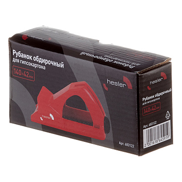 Рубанок обдирочный для гипсокартона 140 мм Hesler