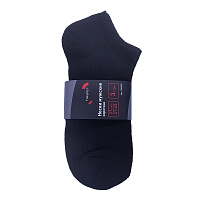 Носки мужские низкие Hesler кардная пряжа 44-46 черные (3 пары)