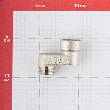 Эксцентрик Valtec 1/2 ВР(г) х 1/2 НР(ш) х 30 мм латунный (VTr.094.N.04030)