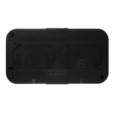 Розетка Svet накладная черная с крышкой (EV 0366-6621)