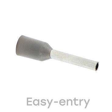 Наконечник штыревой втулочный изолированный EKF PROxima НШВИ 8 мм х 0,75 кв. мм (50 шт.)