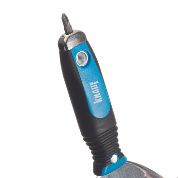 Шпатель для гипсокартона 150 мм Кнауф с отверткой