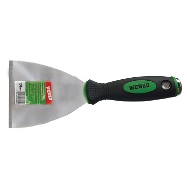 Шпатель-скребок Wenzo 100 мм с эргономичной ручкой (678516)