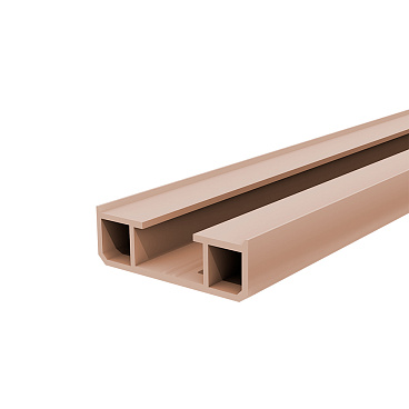 Рейка крепежная для панелей 9х30х3000 мм ПВХ гладкая