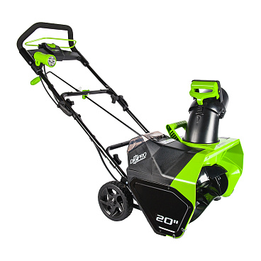 Снегоуборщик аккумуляторный Greenworks GD40SB 1 АКБ и ЗУ (GD40SB)