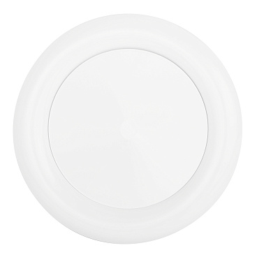 Анемостат приточно-вытяжной регулируемый Era с фланцем стальной с полимерным покрытием d150 мм белый