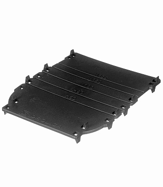 Заглушка для лотка водоотводного пластиковая Gidrolica универсальная (18101)