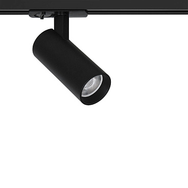 Светодиодный трековый светильник однофазный Arte Lamp Bene 3000К 10 Вт 3 кв.м черный (A1935PL-1BK)