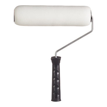 Валик поролон 240 мм d45 мм для водной основы с ручкой Hesler Drezden