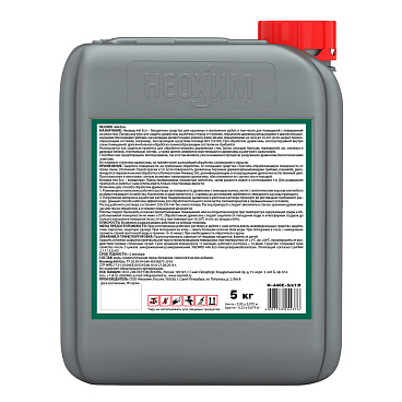 Антисептик Neomid 440 Еco для наружных работ для дерева биозащитный концентрат 1:9 5 л бесцветный