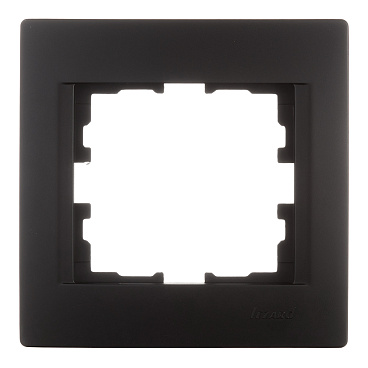 Рамка Lezard Karina одноместная черный бархат (707-4200-146)