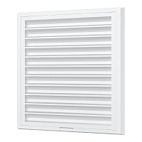 Решетка вентиляционная пластиковая приточно-вытяжная Era RZN 150х200 мм с сеткой белая