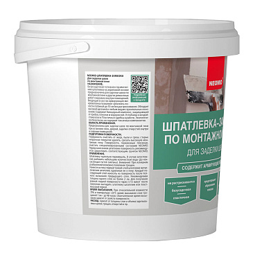 Шпатлевка-замазка Neomid по монтажной пене 1,4 кг