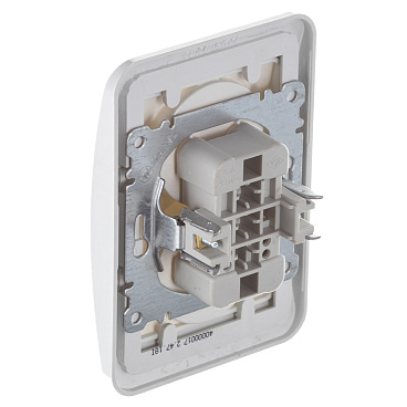 Розетка Makel Mimoza встраиваемая белая (12017)