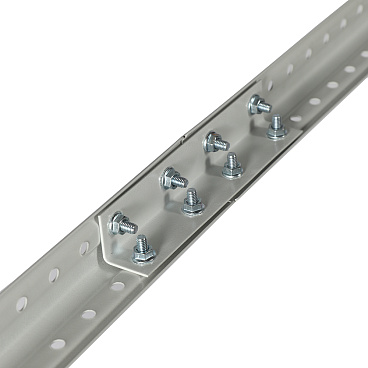 Стеллаж металлический КМ 2000x1000x500 мм 4 полки