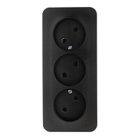 Розетка Systeme Electric Blanca накладная антрацит (BLNRA000316)