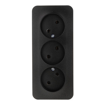 Розетка Systeme Electric Blanca накладная антрацит (BLNRA000316)