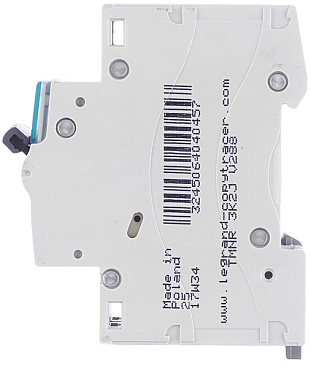 Автоматический выключатель модульный Legrand TX3 2P 32А тип C 6 кА 230/400 В (404045)