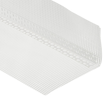 Профиль углозащитный пластиковый с сеткой 100х150 мм 3 м