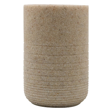 Стакан для ванной Master House Sand настольный полирезин бежевый (75361)