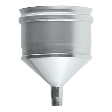 Конденсатосборник d120 мм на расширителе матовый AISI 321