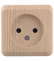 Розетка Systeme Electric Этюд накладная сосна (PA16-001D)