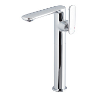 Смеситель для раковины высокий Lavelly Vertex однорычажный хром (673114)