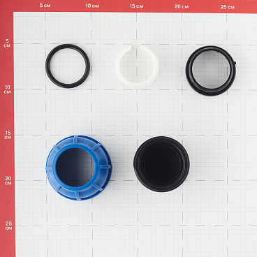 Заглушка ПНД Tebo компрессионная 40 мм