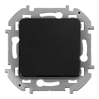 Переключатель Legrand Inspiria одноклавишный встраиваемый антрацит (673653)