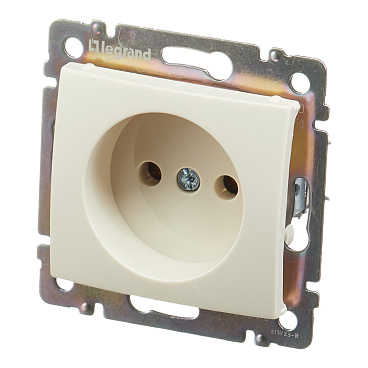 Розетка Legrand Valena встраиваемая слоновая кость (695611)