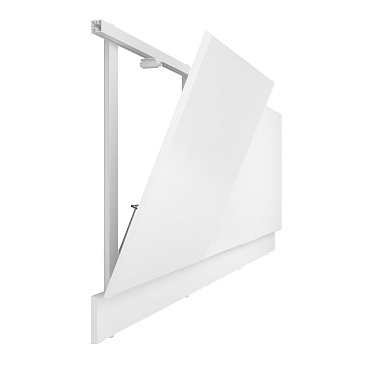 Экран для ванны фронтальный Метакам Primo ПВХ 170х54 см белый с откидными дверцами с корзинами (4650208862106)