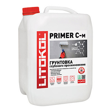 Грунт Litokol Primer C-m глубокого проникновения 5 кг