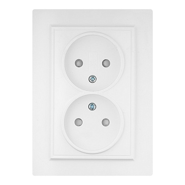 Розетка EKF Минск встраиваемая белая (ERR10-102-100)