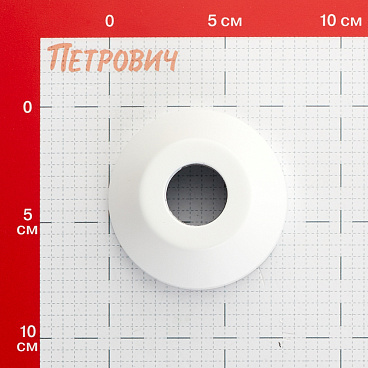 Отражатель декоративный для полотенцесушителя Smart 3/4 d73 мм высокий белый