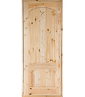 Блок дверной ДФГ 21-9 800х2000 мм массив без покрытия глухой