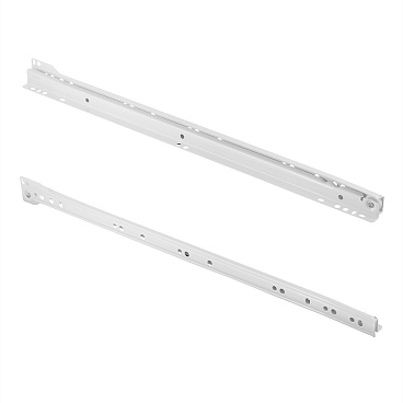 Направляющие роликовые 500х1,1 мм белые (1 комплект)