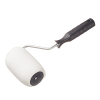 Валик поролон 100 мм d45 мм для водной основы с ручкой Hesler Drezden