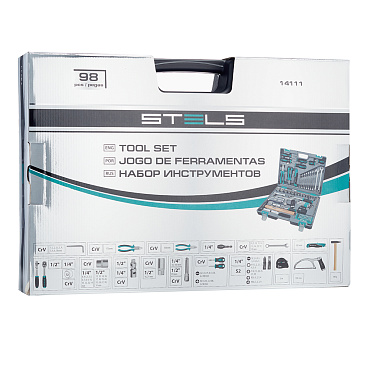 Набор инструментов универсальный Stels (14111) (98 шт.)