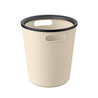 Ведро для мусора Ambient Folk 10 л полипропилен бежевое