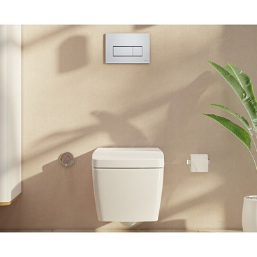 Клавиша смыва для инсталляций Vitra Root Square хром (740-2380)
