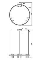 Подвесной светильник Maytoni MOD102PL-L42BK