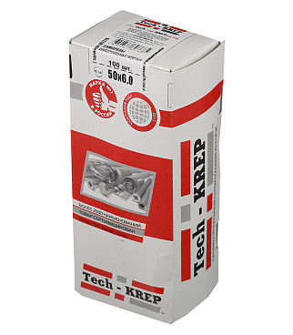 Саморезы универсальные 50x6,0 мм желтые (100 шт.)