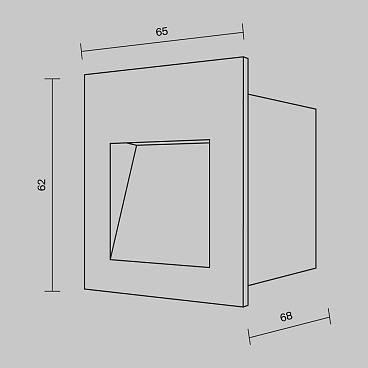 Подсветка для лестниц Outdoor O038-L3B