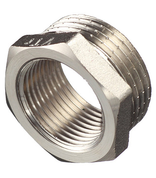 Футорка Valtec 1 НР(ш) х 3/4 ВР(г) латунная (VTr.581.N.0605)