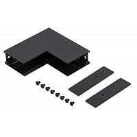 Коннектор для магнитного шинопровода L-образный Эра Nova черный (Б0054788/3075)