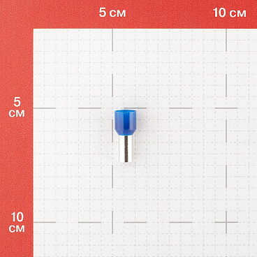 Наконечник штыревой втулочный изолированный EKF PROxima НШВИ 12 мм х 16 кв. мм (50 шт.)